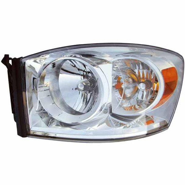 BESTfit Headlight Assembly For Dodge Ram 1500, 2500, 3500 Driver Side 2007-2008