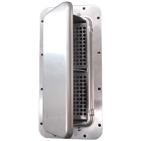 BESTfit Aluminum Fresh Air Vent Assembly For Sleeper Side For Peterbilt 359, 377, 378 & 379