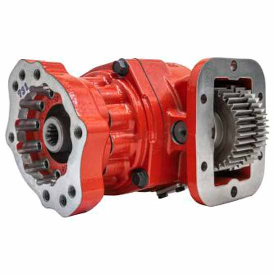 BESTfit Power Take-Off, 12V Electric Over Hydraulic, Rotatable Output Flange For Ford F-650, F-750 W/ 6.7L Engine