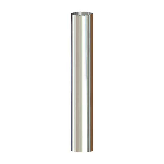 BESTfit 7 X 44 Chrome Flat Top Exhaust Stack Replaces 24P-70044CP