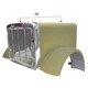 BESTfit Aluminum Hood Shell W/ Fenders & Grille  For Peterbilt 379 127BBC