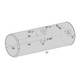 BESTfit Aluminum Fuel Tank 60 Gallon- 22 X 34 Inch- Front Fill W/ Center Manifold- Passenger Side  For Kenworth T300 & T450