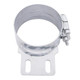 Peterbilt 377, 378, 379, 386, 388, and 389 7 Inch Chrome Wide Straight Exhaust Clamp Replaces 50BJ-PB700SCP by BESTfit