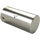 BESTfit Aluminum Auxiliary Fuel Tank 42 Gallon- 19 X 38 Inch- Front Fill W/ Center Manifold- Driver Side