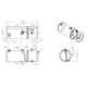 BESTfit 92-Gal Fuel / 58-Gal Hydraulic Split Tank 26 X 72 Inch Passenger Side For Peterbilt