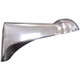 Polished Dual Round Headlamp Mounting Bracket - Passenger Side By BESTfit For Peterbilt 359 1967 - 1986