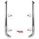 BESTfit 6-5 X 102 Inch Chrome Exhaust Kit W/ Miter Stacks & OE Style Elbows