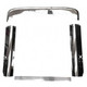 Stainless Economy 4 Piece Grille Surround For Peterbilt 388 & 389