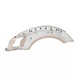 White Passenger Side Fiberglass Hood Fender Assembly 75 Inch Length X 21 1/2 Inch Width X 25 1/2 Inch Height For Kenworth T880