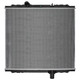 BESTfit Plastic Aluminum Radiator W/O Frame 34 X 38.88 X 2 Inch 2 Row Replaces F31-6089, F31-60891233640 For Peterbilt & Kenworth