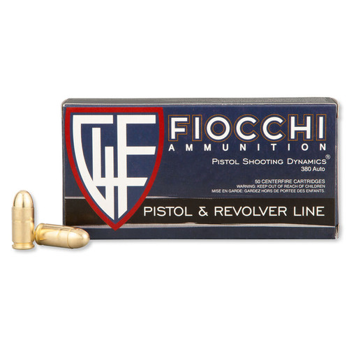 Fiocchi 380ACP FMJ 95Gr.