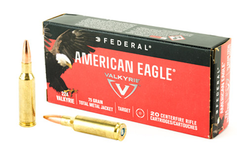 Federal American Eagle 224 Valkyrie Total Metal Jacket 75Gr.