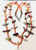 Vintage Zuni Fetish Necklace Coral Birds Bears George Chee Chee