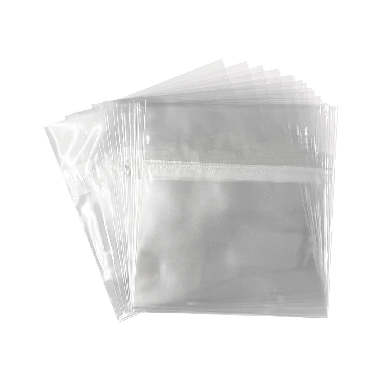 100 Clear Stamp and Die Storage Pockets Plastic Bags, Compatible with Avery  Elle