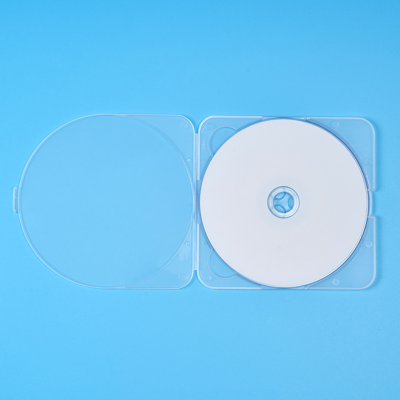 Maxtek 3.8mm Super Slim Single Clear PP Poly CD Case