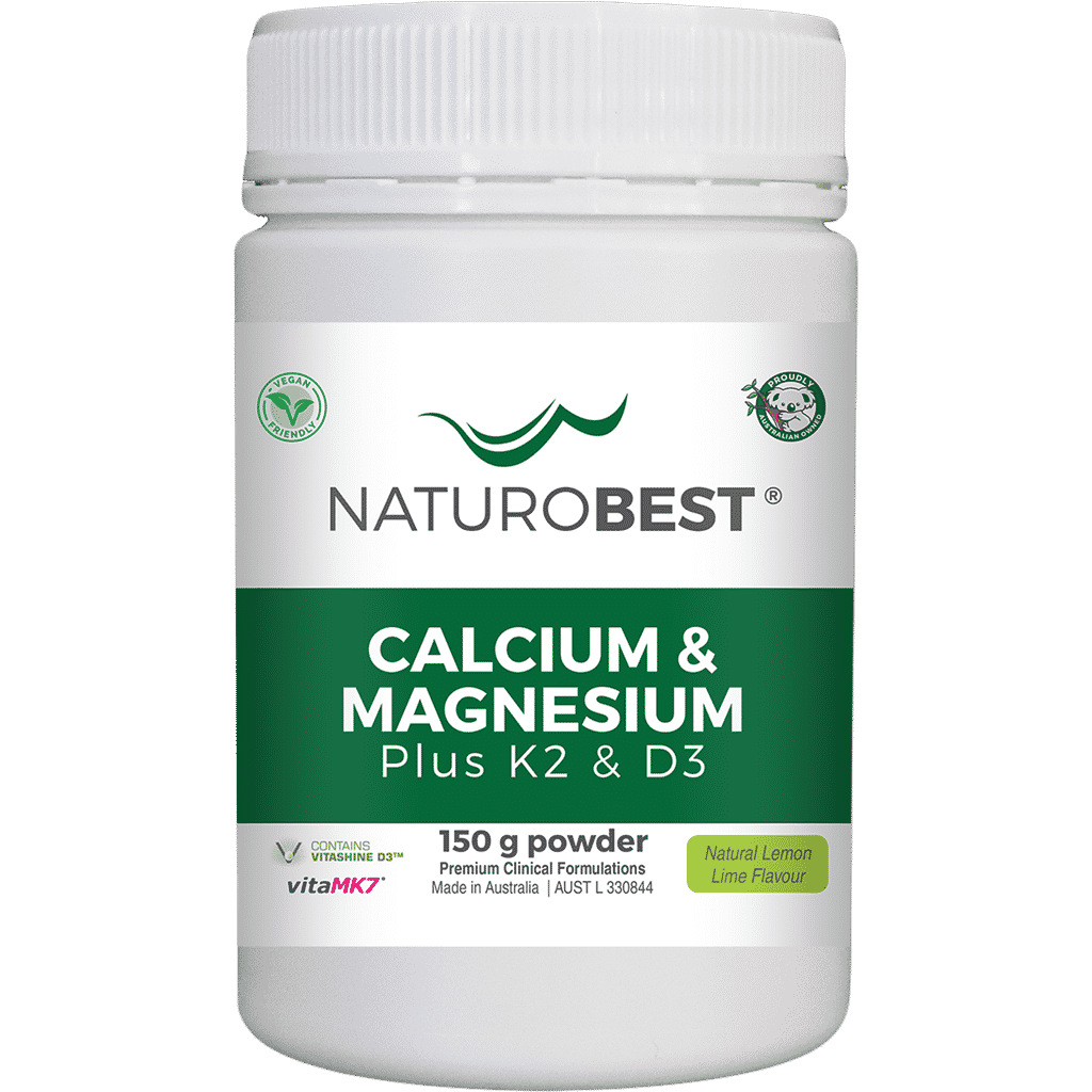 CALCIUM MAGNESIUM K2 + D3 NaturoBest - Retreat Skin & Beauty