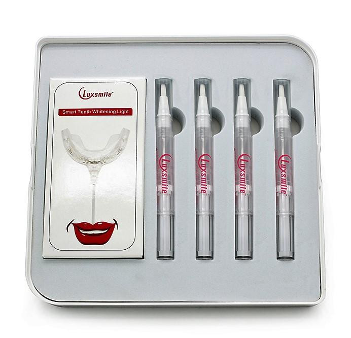 LUXWHITE LED Teeth Whitening Kit up to 10 shades lighter teeth