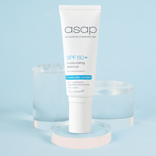 ASAP SPF50+ MOISTURISING DEFENCE New Formulation 75ml  ASAP SPF50+ MOISTURISING DEFENCE New Formulation 75ml