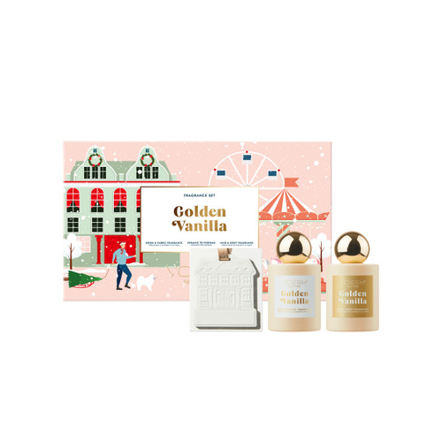 VOESH Golden Vanilla Fragrance Set