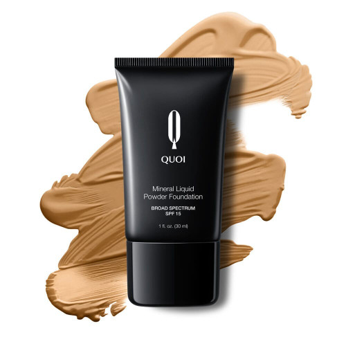  Quoi Mineral Liquid Powder Foundation Broad Spectrum SPF 15 30ml