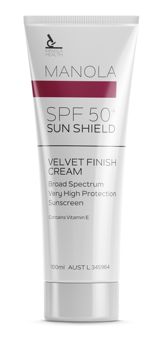 MANOLA SPF50+ SUN SHIELD VELVET CREAM