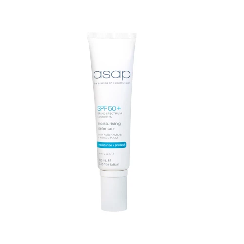 ASAP SKINCARE THE NEW SPF50+ MOISTURISING DEFENCE + 100ML