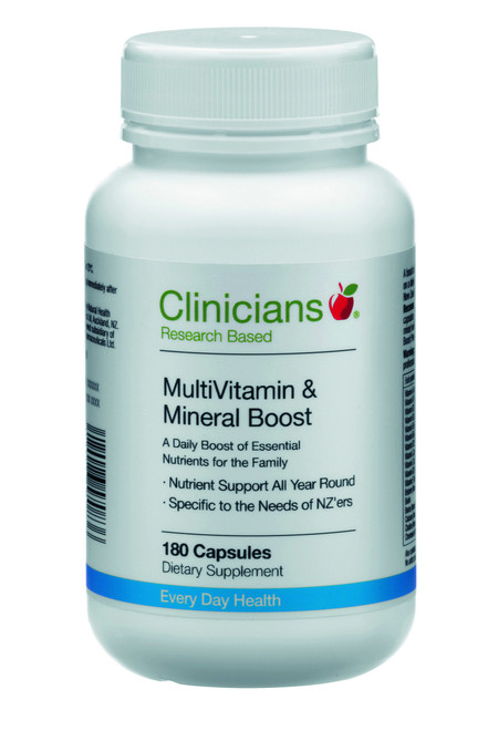 Clinicians Multi Vitamin & Mineral boost  Clinicians Multi Vitamin & Mineral boost