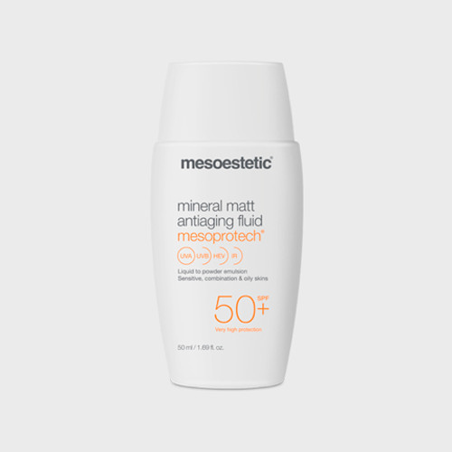 Mesoprotec Mineral Matte Anti Ageing Fluid SPF50 EXP 31/3/23 Mesoprotec Mineral Matte Anti Ageing Fluid SPF50 EXP 31/3/23