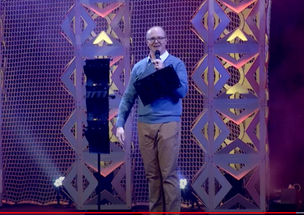 Check out all the buzz! Todd Hendricks debuts the RF Rac at USITT 2019 in Louisville, KY