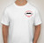 Front of white tshirt.