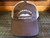 Firehouse Moustache Wax Brown/Tan Embroidered Baseball cap with mesh back & Velcro closure