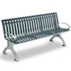 Bench with back