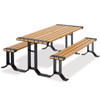Wainwright 6' Picnic Table and Benches Set
