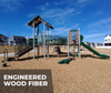 Engineered wood fiber