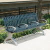 Latitude 6' Contour Bench with Divided Seating 2