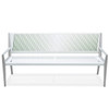 Tandem 6' Contour Bench, Perspective