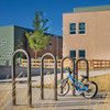 Streetside 3-Bike/1-Loop Bike Rack, Powder Coated, Surface Mount