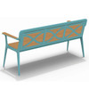 View Gallery Download Gallery Share Save Product Configuration Elevation 6' Recycled Plastic Bench