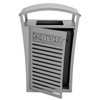 Exposition 45 Gallon Trash Receptacle/Recycler, Custom Door