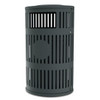 Metrix 40 Gallon Trash Receptacle, Custom Side Door