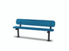 6 foot and 8 foot Outdoor Benches with back – 10″ Wide Seats – Signature Collection