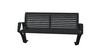 6 foot Outdoor Bench with Back, with Arms – Woodridge Collection – Surface Mount
