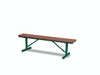 6 foot Outdoor Benches without Back – Green Valley