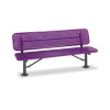 6′ Player Outdoor Benches with back – 15″ Wide Seats