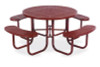 46 inch Round Picnic Table – Signature Collection – Portable