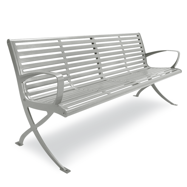 Contor Bench Exposition 6' Contour Bench