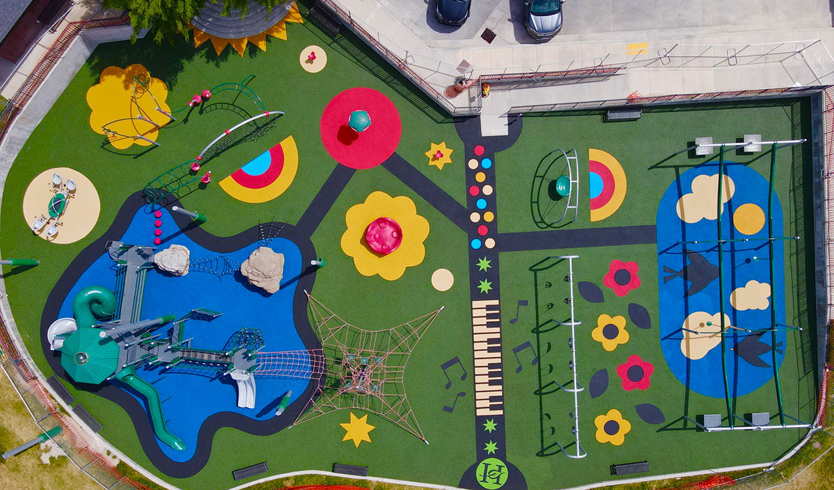Surface America Pour in Place Rubber | Safety Surfacing For Playgrounds