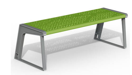 Airi Leaf 4' Flat Bench