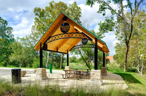 Ironworks Gable Shelter