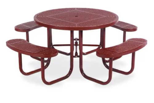 46 inch Round Picnic Table – Signature Collection – Portable